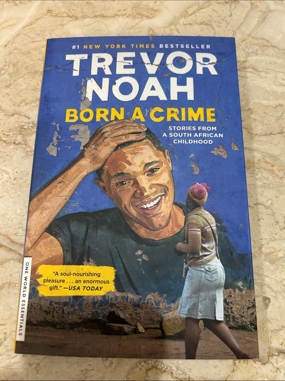 Trevor Noah - Born a Crime (Blue & Yellow Cover)